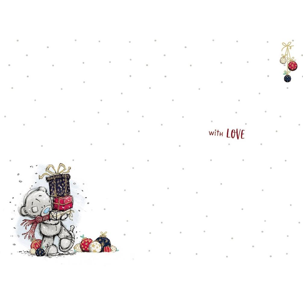 Aunty Sketchbook Me to You Bear Christmas Card Extra Image 1